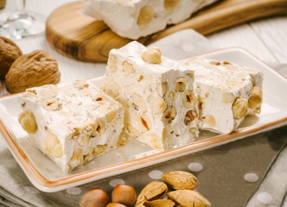 Easy and Quick Raw Honey Nut Nougat
