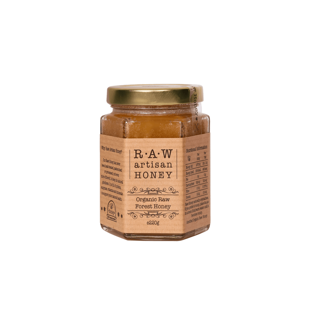 Organic Forest honey, raw artisan honey