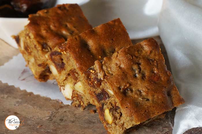 Raw Honey Date Squares