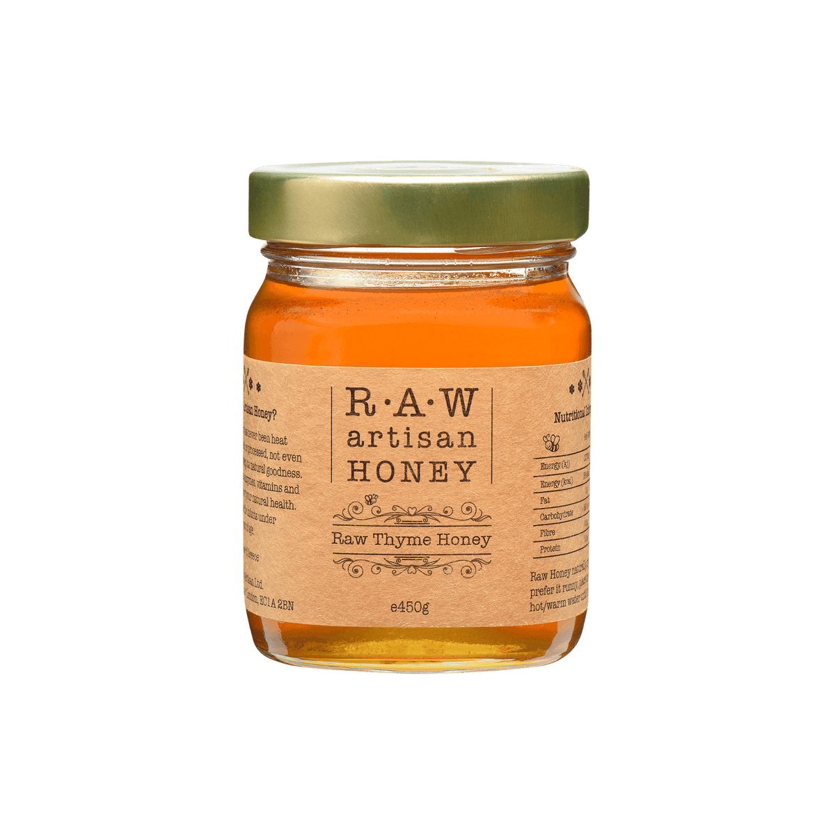 Greek Raw Thyme Honey, 100 Pure Organic Raw Thyme Honey Raw Artisan